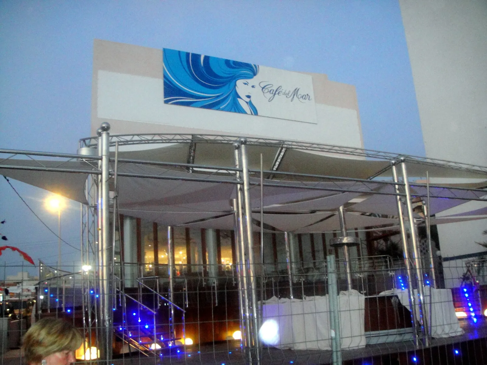 Café del Mar Ibiza (Ibiza): The Café del Mar in Ibiza in 2009.
